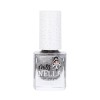 Zilveren nagellak met glitter - Shooting star